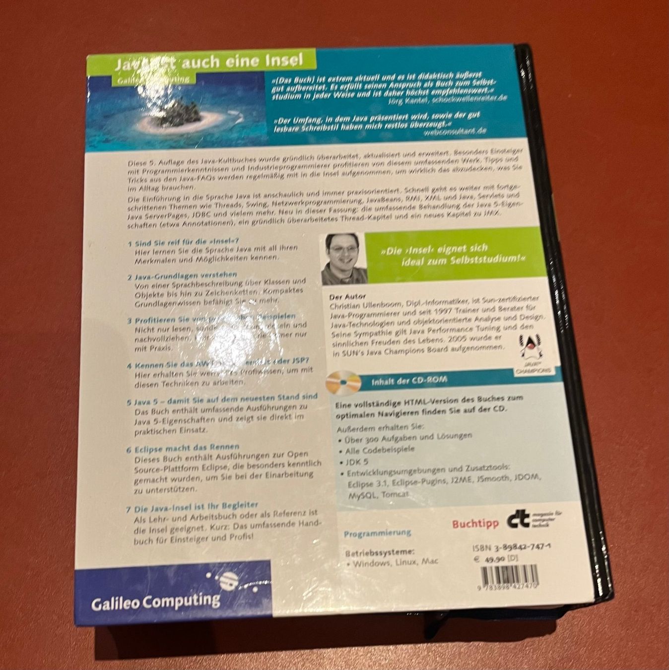 Bücher: Java ist auch eine Insel für Java SE 5 – Gebraucht aus Biel/Bienne von nik_tr6g 1