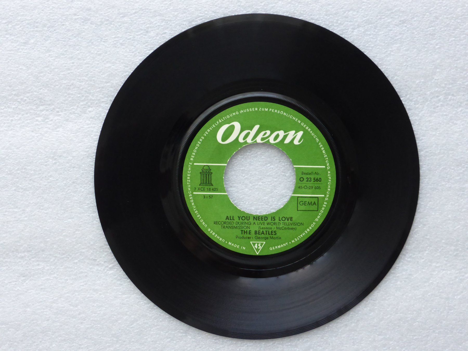 Schallplatten: Vinyl Single   THE BEATLES – Gebraucht aus Küssnacht am Rigi von Mondkinder 1