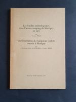 Les fouilles archéologiques camping de Martigny, 1975, Wiblé