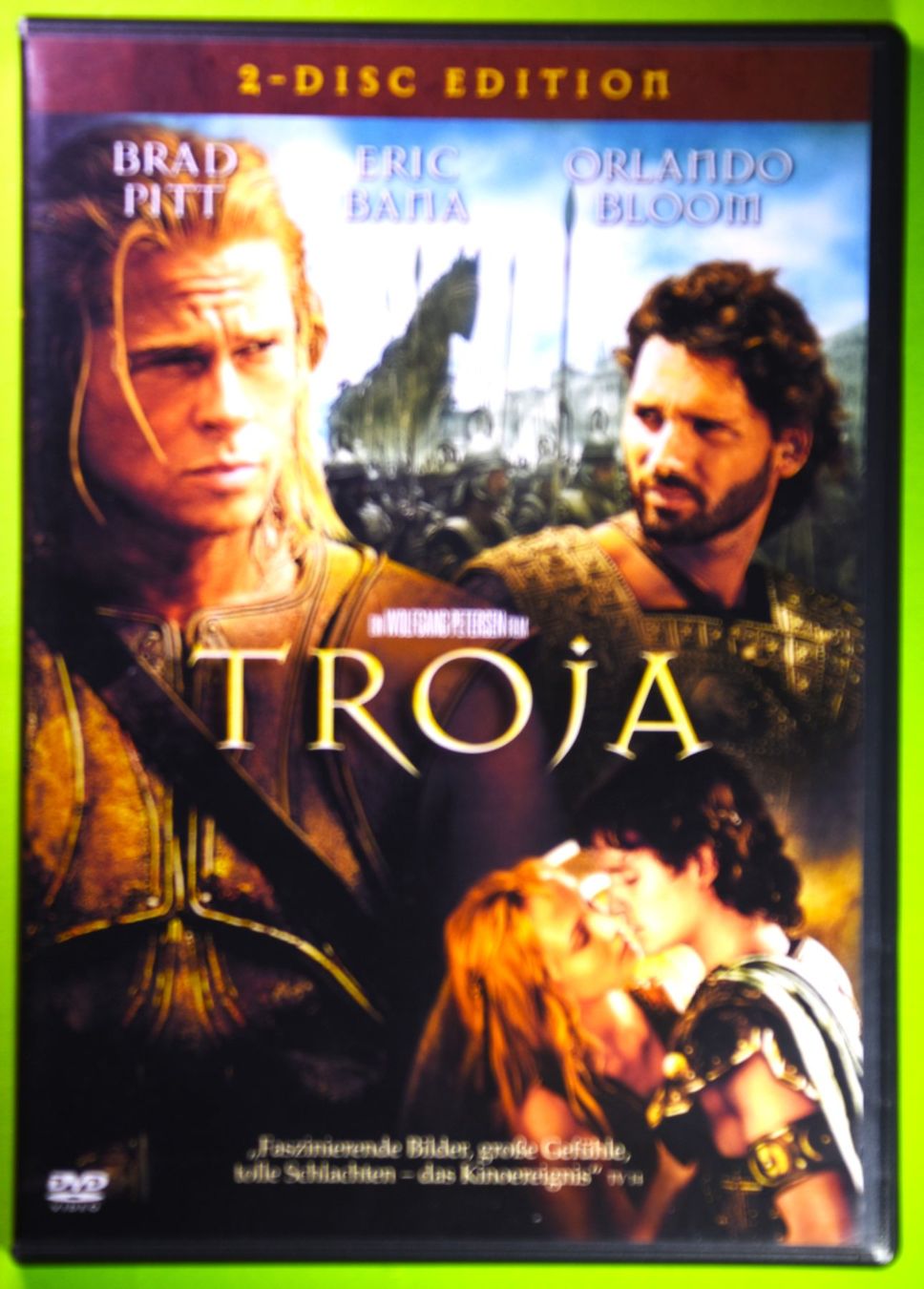 Alle DVDs: TROJA  /  BRAD PITT  /  ERIC BANA  /  ORLANDO BLOOM – Neu (gemäss Beschreibung) aus Luzern von piro12