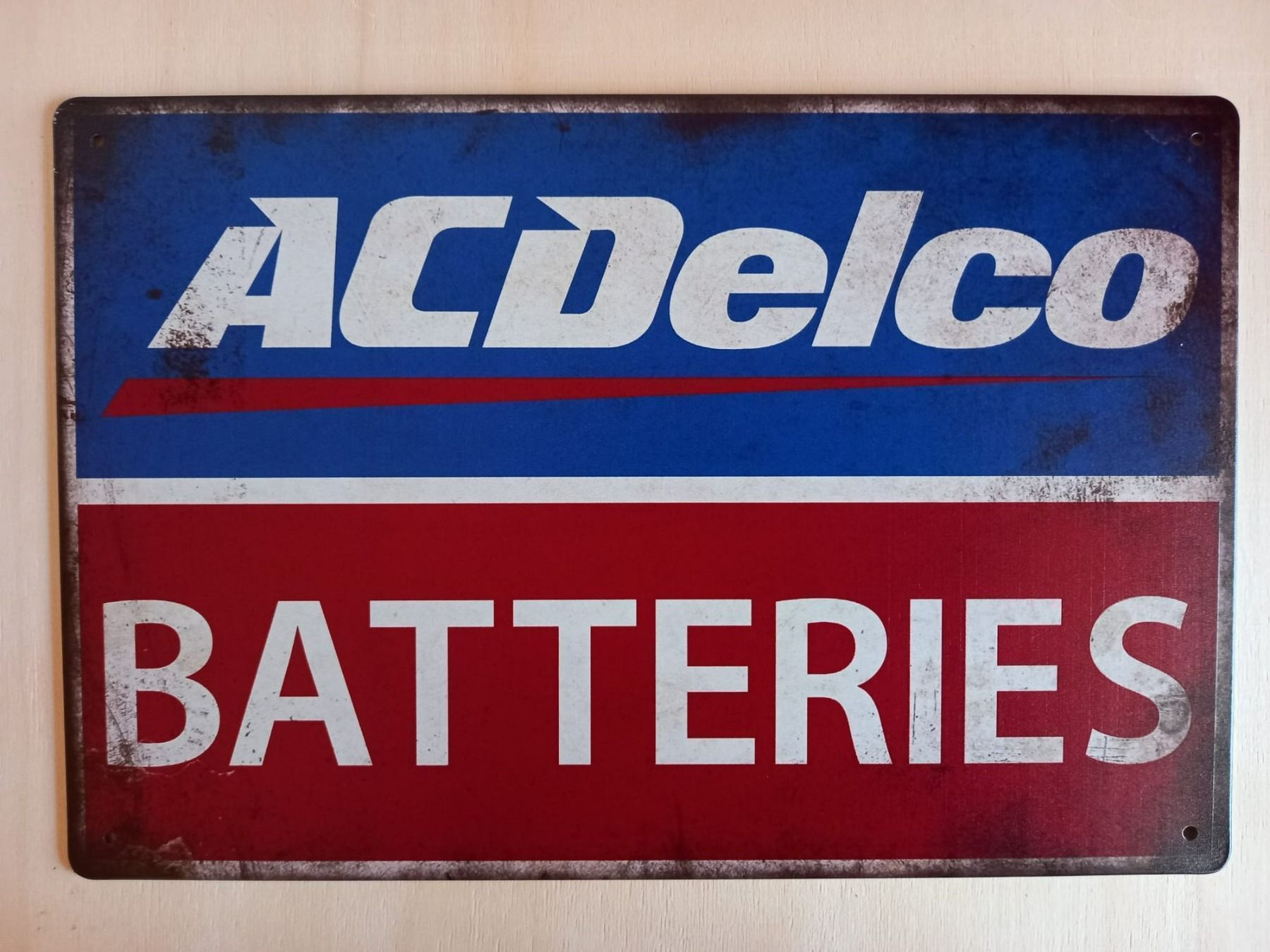 Insegne: ACDelco Blechschild – Nuovo (secondo la descrizione) da Alberswil venduto da mech350