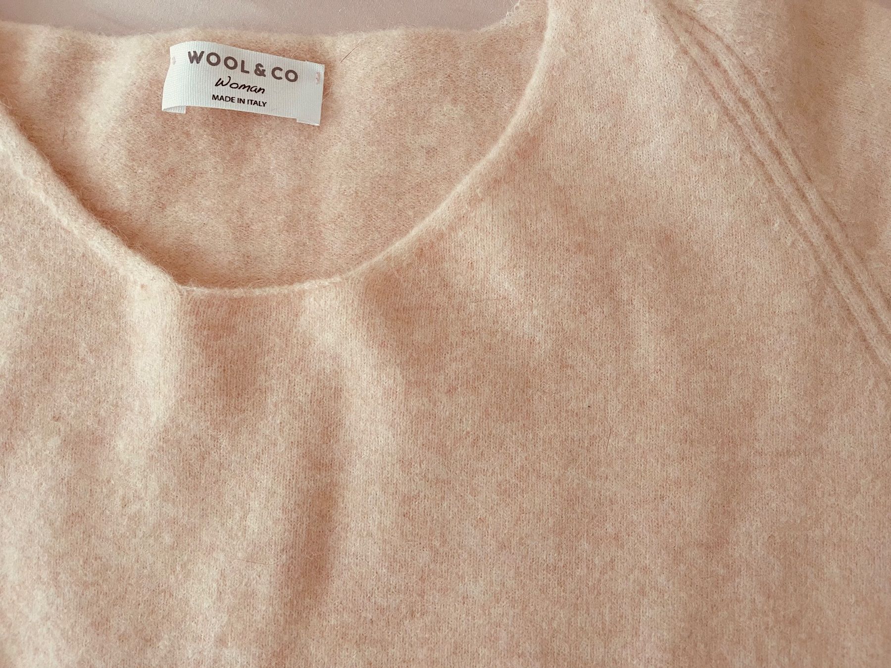 Pullover & Sweatshirts: Wool&Co Alpaca Blend Sweater Gr. 2 Pink extra fine – Neu und originalverpackt aus Rüti ZH von Claudiaduo 4