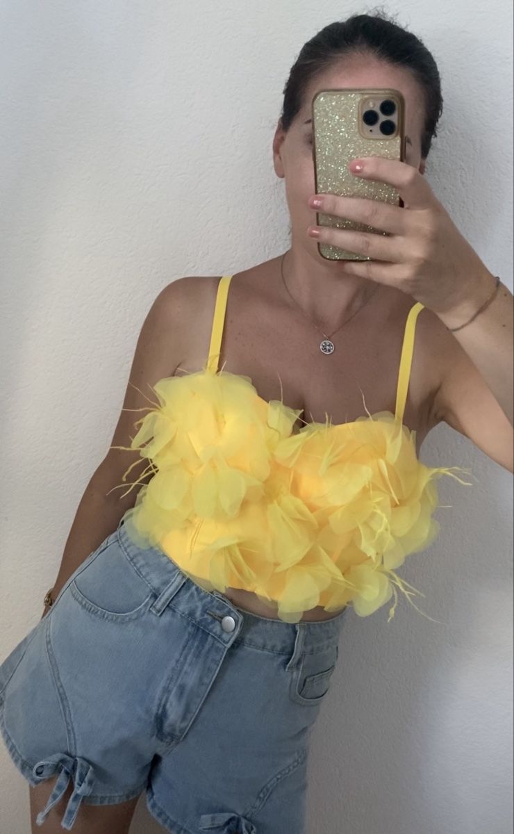 Tops: Corset jaune - taille M – Neuf avec emballage d'origine à Delémont par bou_26