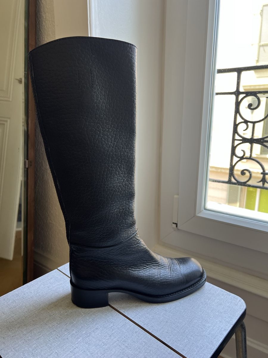 Prada Damenschuhe: Bottes en cuir Prada taille 46 – Gebraucht aus Lausanne von Papi_Turlup 1