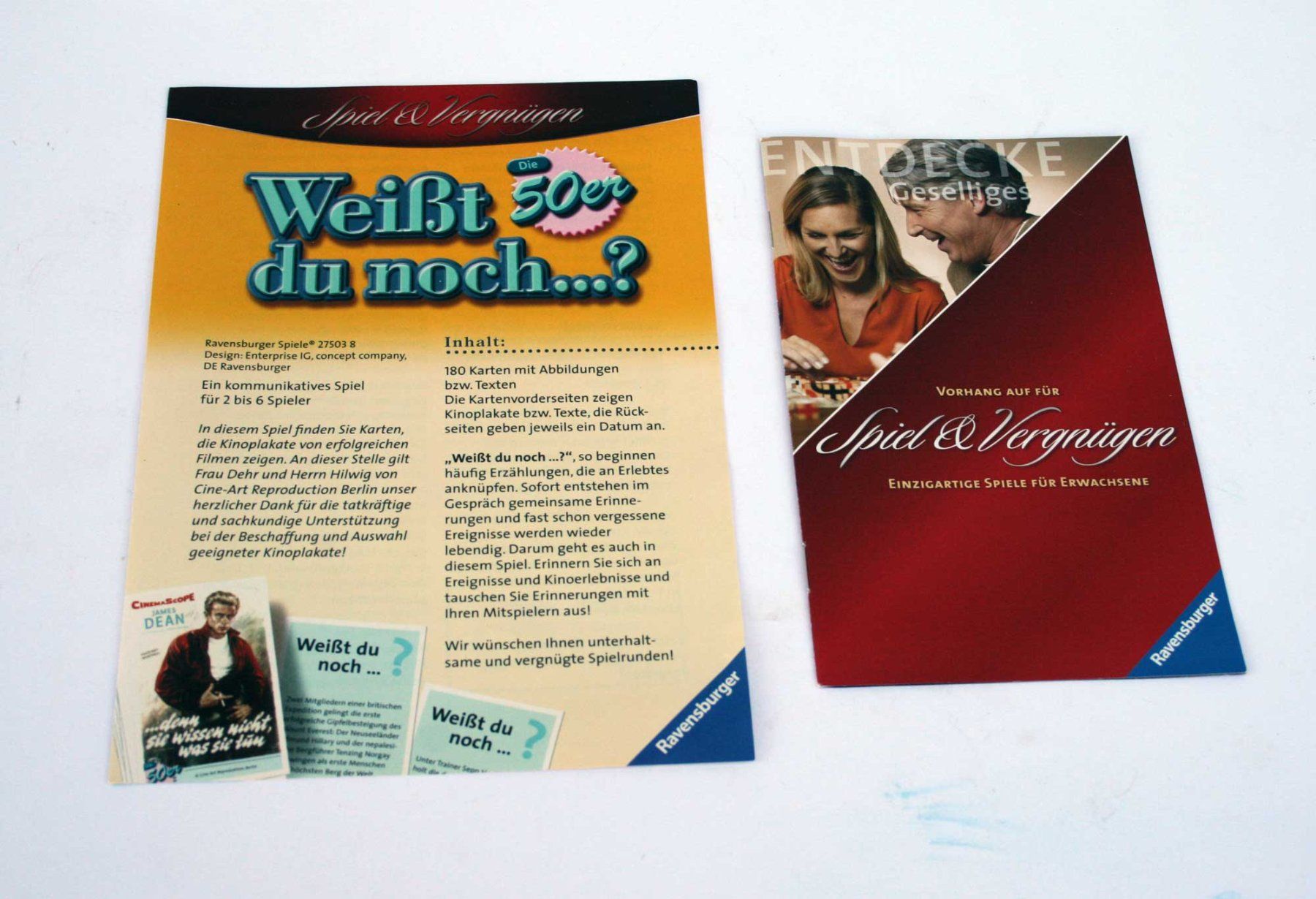 Ravensburger Spiele: Weisst du noch ...? Die 50er - Gesellschaftspiel – Gebraucht aus Winterthur von Musikmamsell 1