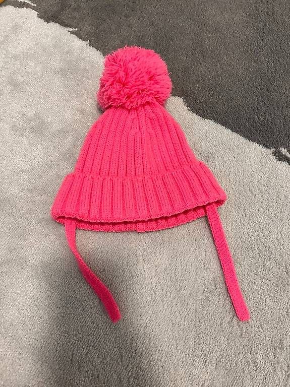Berretti & Sciarpe: Strickmütze mit Bommel - Grösse 12-18 Monate – Usato da Zug venduto da BT6300