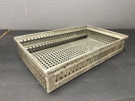 Kleine Box Industrial Design, Lochbox Tolles, antike Metallb
