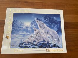 Puzzle Clementoni 1000 Teile / Wölfe