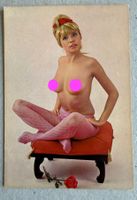 🟡 EROTIK Ingrid Steeger FOTO POSTKARTE Nackt Busen EROTIC