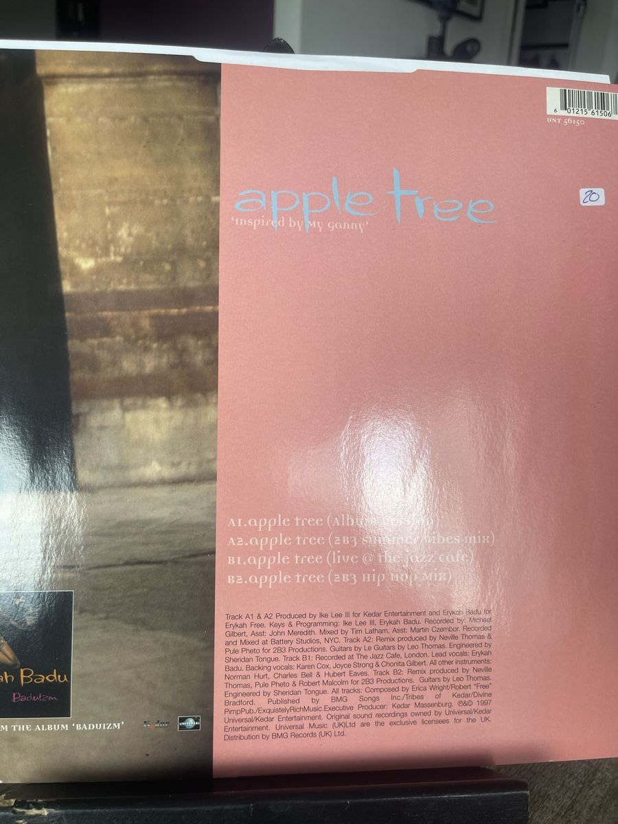Schallplatten: Erykah Badu / Apple tree – Neu (gemäss Beschreibung) aus Dagmersellen von stonefinger 1