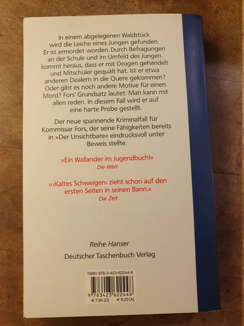 Livres: Kaltes Schweigen - Mats Wahl – D'occasion à Zürich par loosebone 4