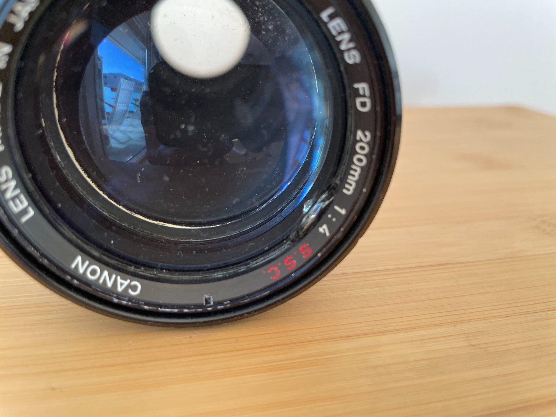 Canon Objektive: Objectif Canon FD 200 mm 1:4 SSC – Defekt aus Petit Lancy von gil_hr6v 6