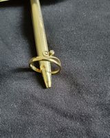 Goldring 333 Diamantsplitter 0.01 ct gestempelt anello d'oro