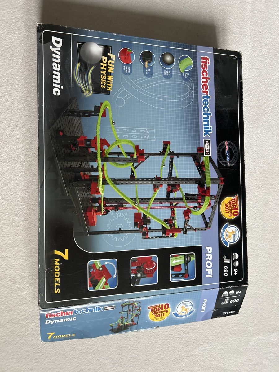 Fischer Kit di costruzioni: Fischertechnik Kugelbahn 7 Models – Usato da Illighausen venduto da Schneckli01