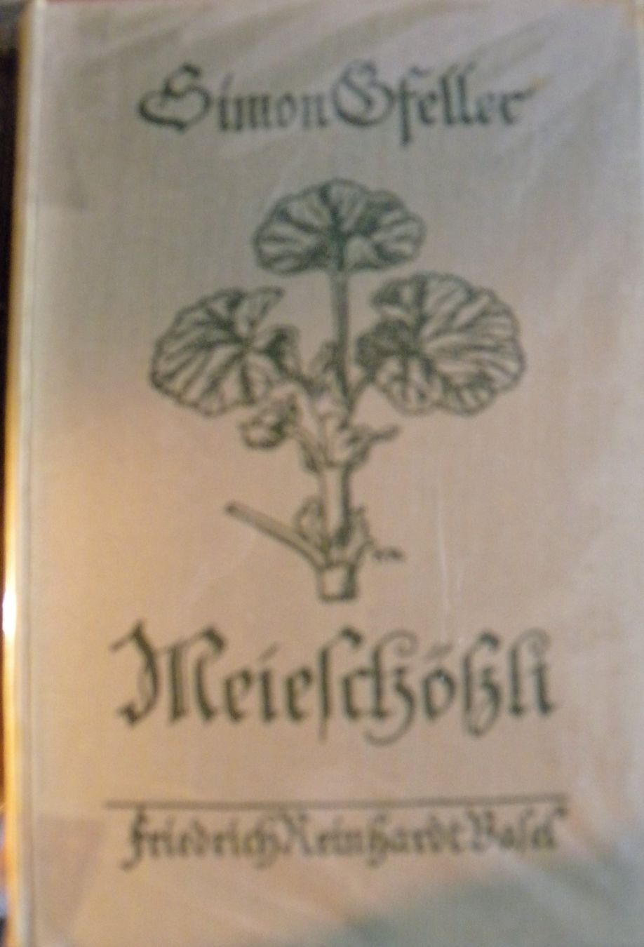 Livres: Simon Gfeller: Meieschössli, Geschichten – D'occasion à Hauenstein par davia72
