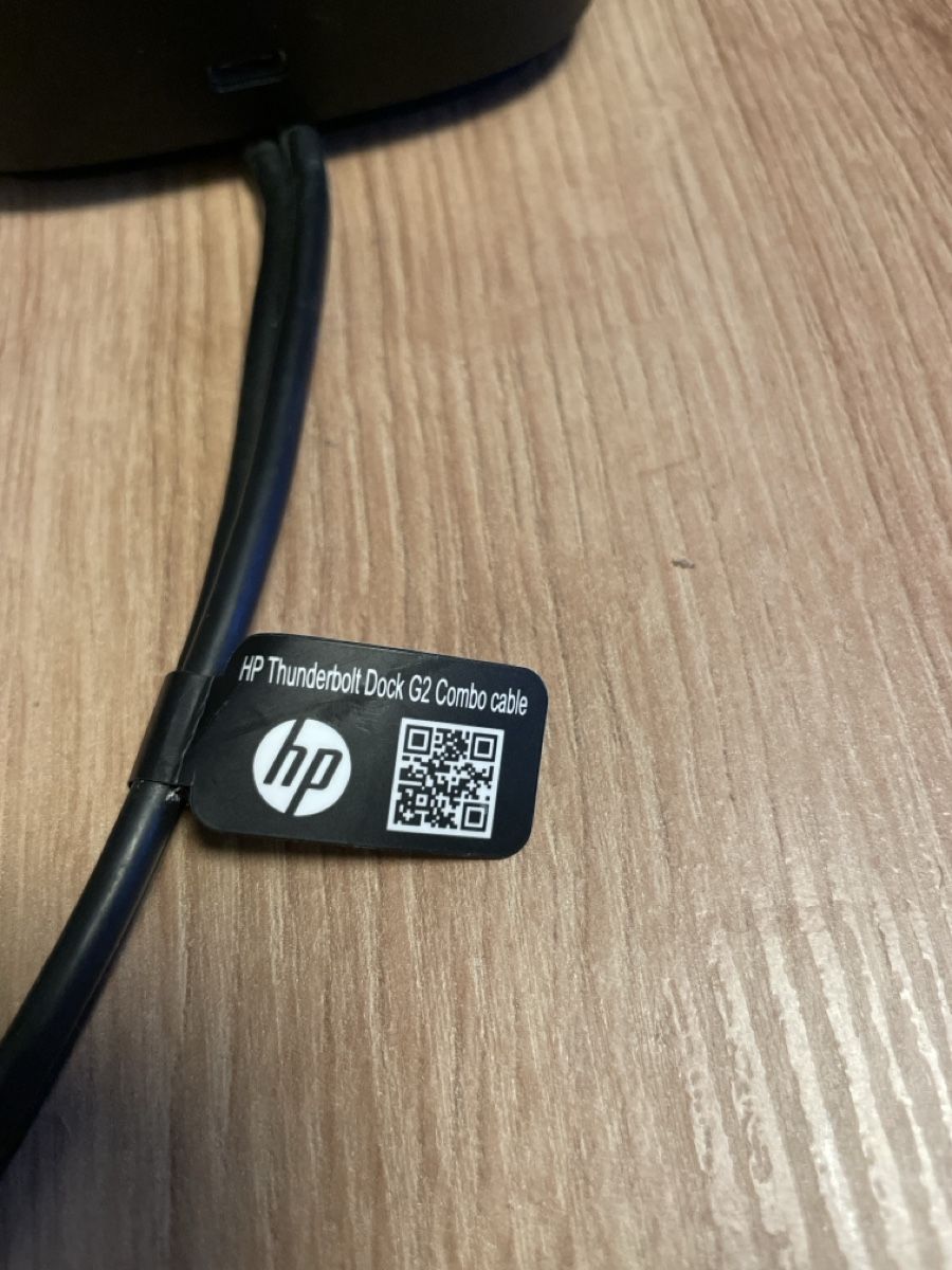 Docking station: HP Thunderbolt Dock G2 Combo Cable Dockingstation – D'occasion à Zürich par AnjaStauffer 3