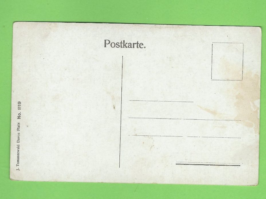 Cartoline postali: Davos – Usato da Zürich venduto da t24_de 1