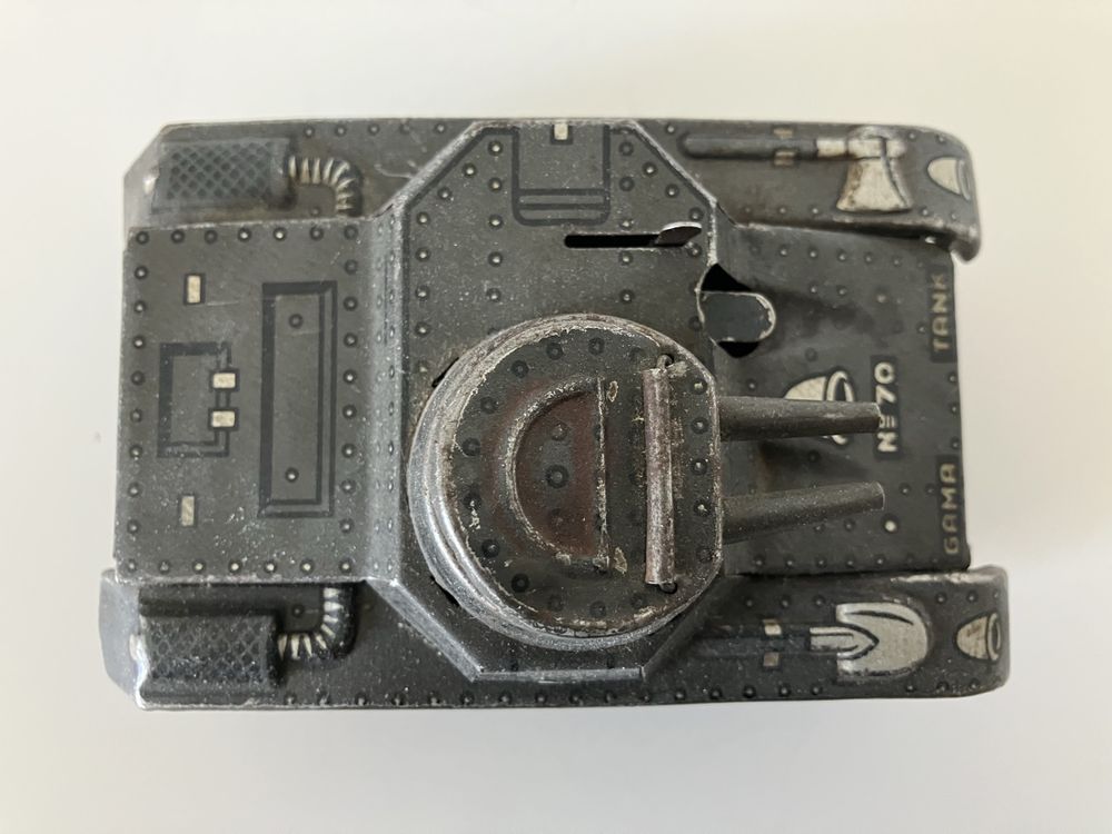 GAMA Tank N70 Blechspielzeug, Vintage Rarität ! 5