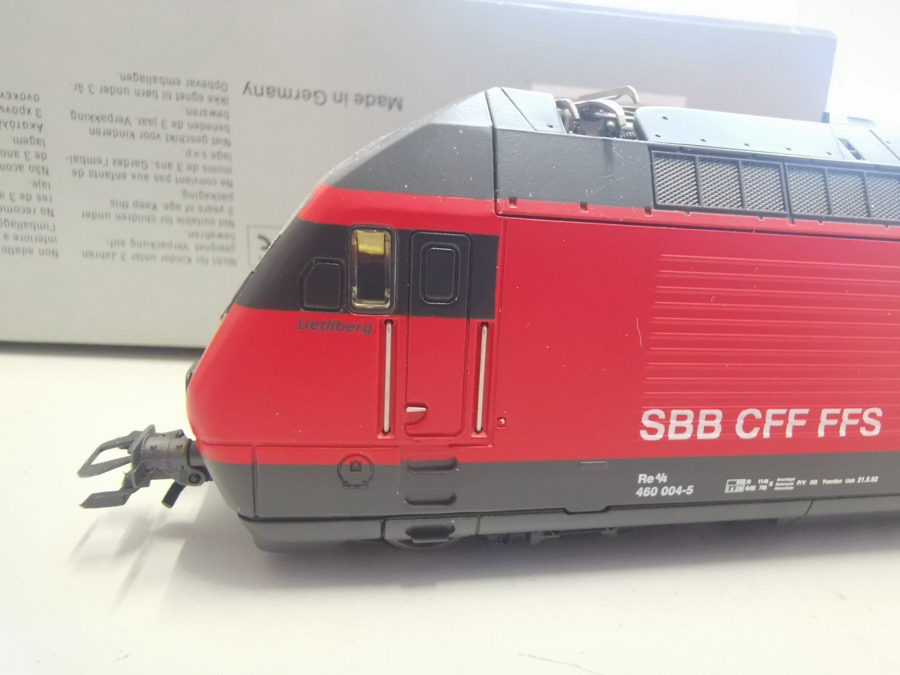 Märklin Modellini di ferrovie: Märklin - SBB Re 460 004 "Üetliberg" – Usato da St. Margrethen SG venduto da tribeli98 5