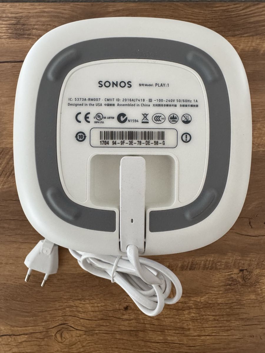Sonos Lautsprecher: Sonos Play:1 - Enceinte Multiroom, état impeccable! – Gebraucht aus Brügg BE von Goob 4