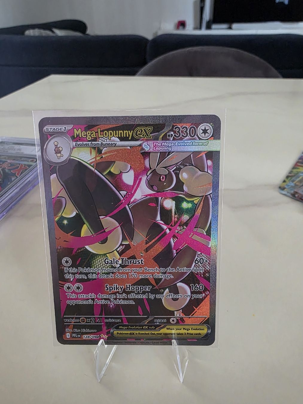 Pokémon Sammelbilder & Trading cards: mega lopunny ex 128 – Gebraucht aus Zürich von gab_rv62