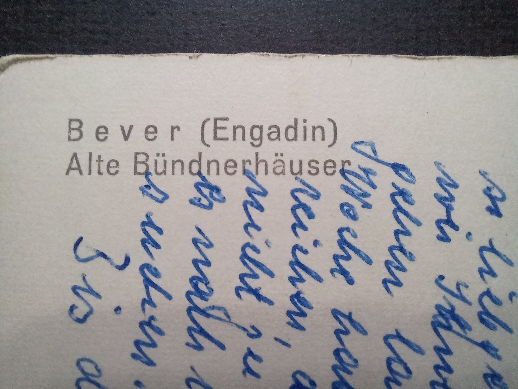 Cartoline postali: GR, No. 29-446 Bever (Engadin) 1961 – Usato da Aarau Rohr venduto da mgvw 3