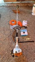 Stihl Motorsense FS 55 R mit Zubehör (1Jahr alt)