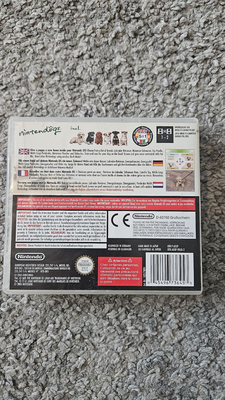 Nintendo Giochi: Nintendo DS: Nintendogs Labrador & Friends – Usato da Sax venduto da Kieselstei 1