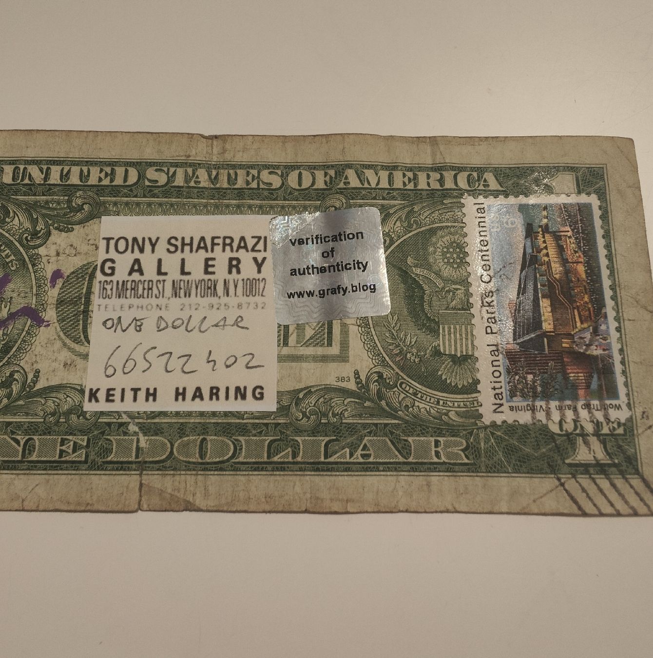Foto & Immagini: Dollar Handsigniert Andy Warhol & Keith Haring – Usato da Oberglatt ZH venduto da c_ly 4