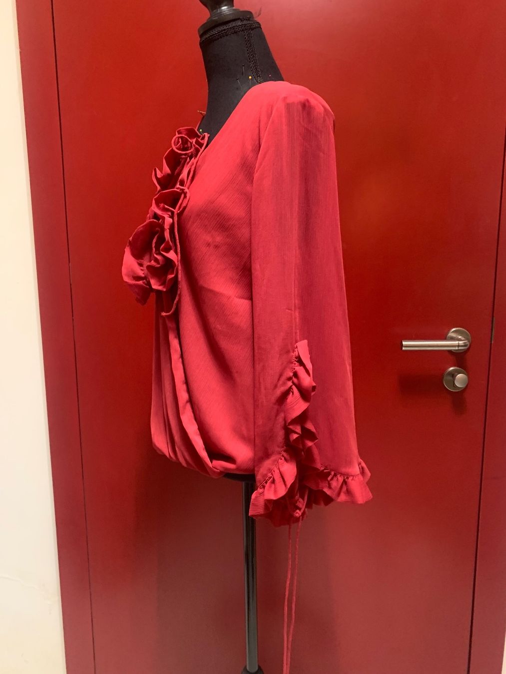 Zara Camicette: Blouse Zara Rouge – Usato da Genthod venduto da Lou_Jin 2