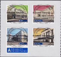 2016 Nr.1601-1604 mit ET-Vollstempel