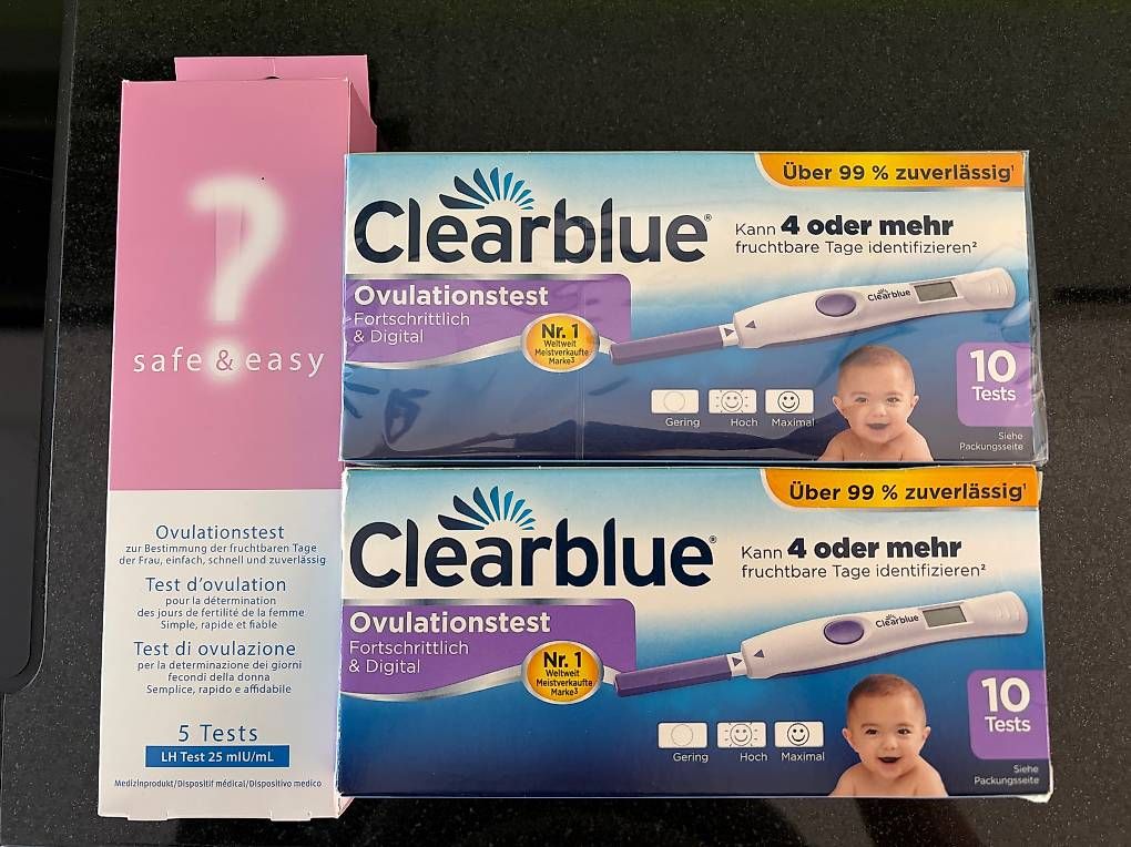 Medizinische Geräte: Clearblue Ovulationstests digital – Neu und originalverpackt aus Horw von Siiimiii