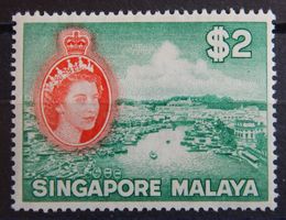 Singapore British Kat. 41 ** 1955 Kat. 60 Euro