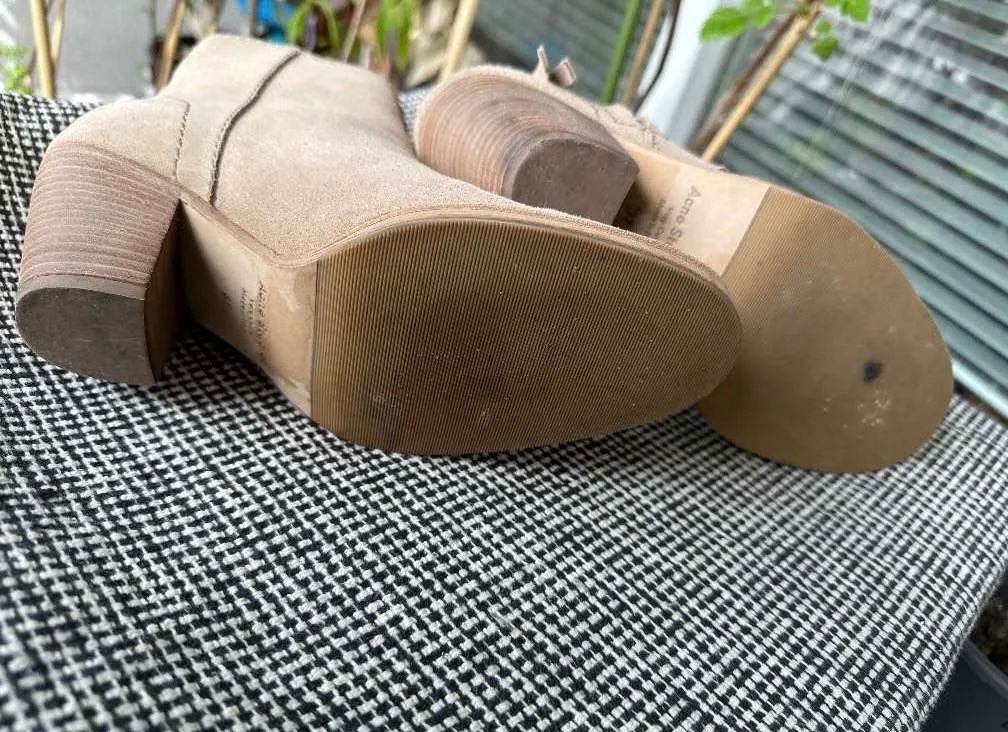Acne Studios Scarpe da donna: Acne Studios Pistol Boots, Gr. 37, taupe – Nuovo (secondo la descrizione) da Triesen venduto da atos87 3