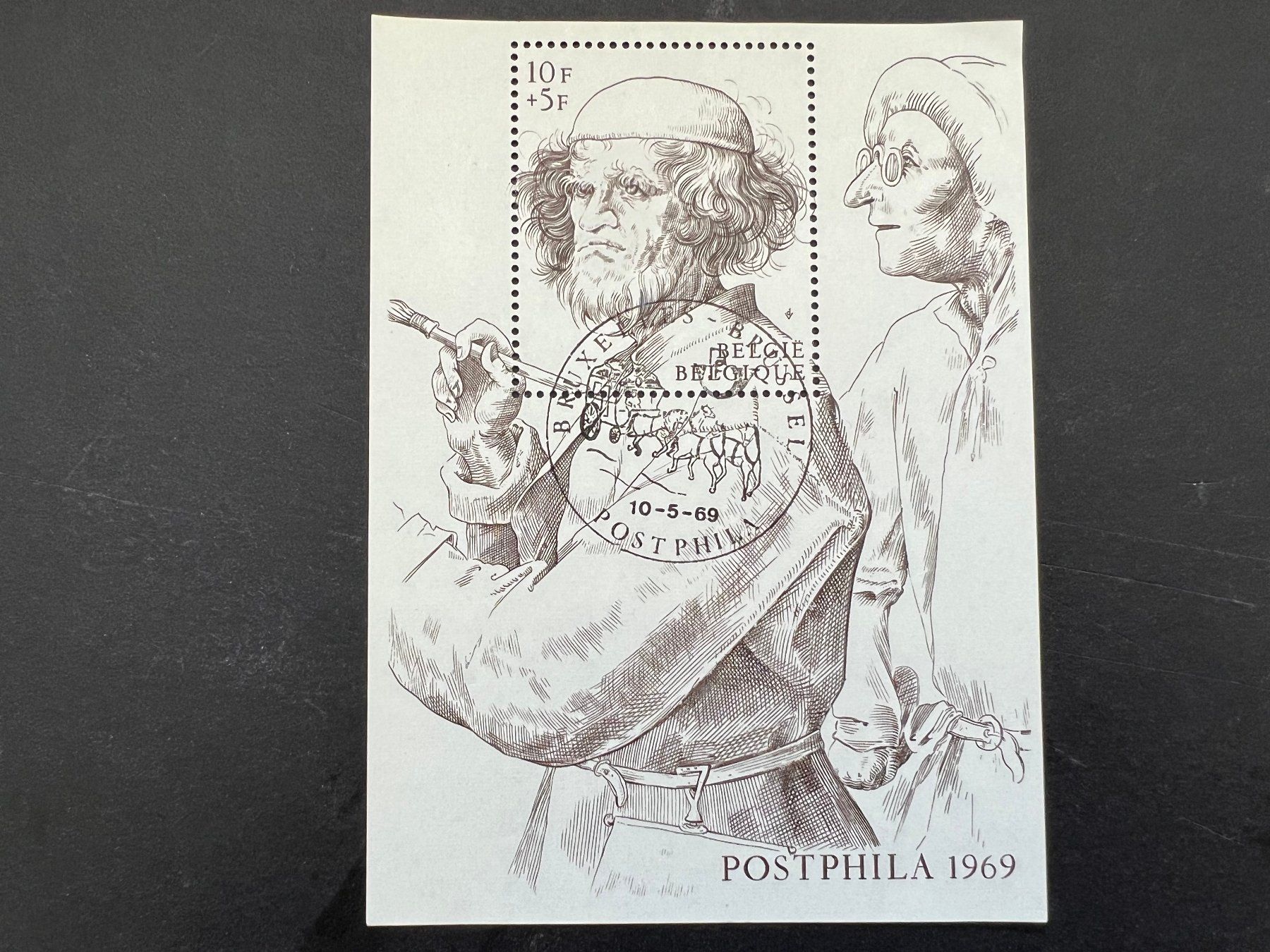 Alle Briefmarken: Belgien 1969 Postphila gest. (D967) – Gebraucht aus Hinwil von Sidi4