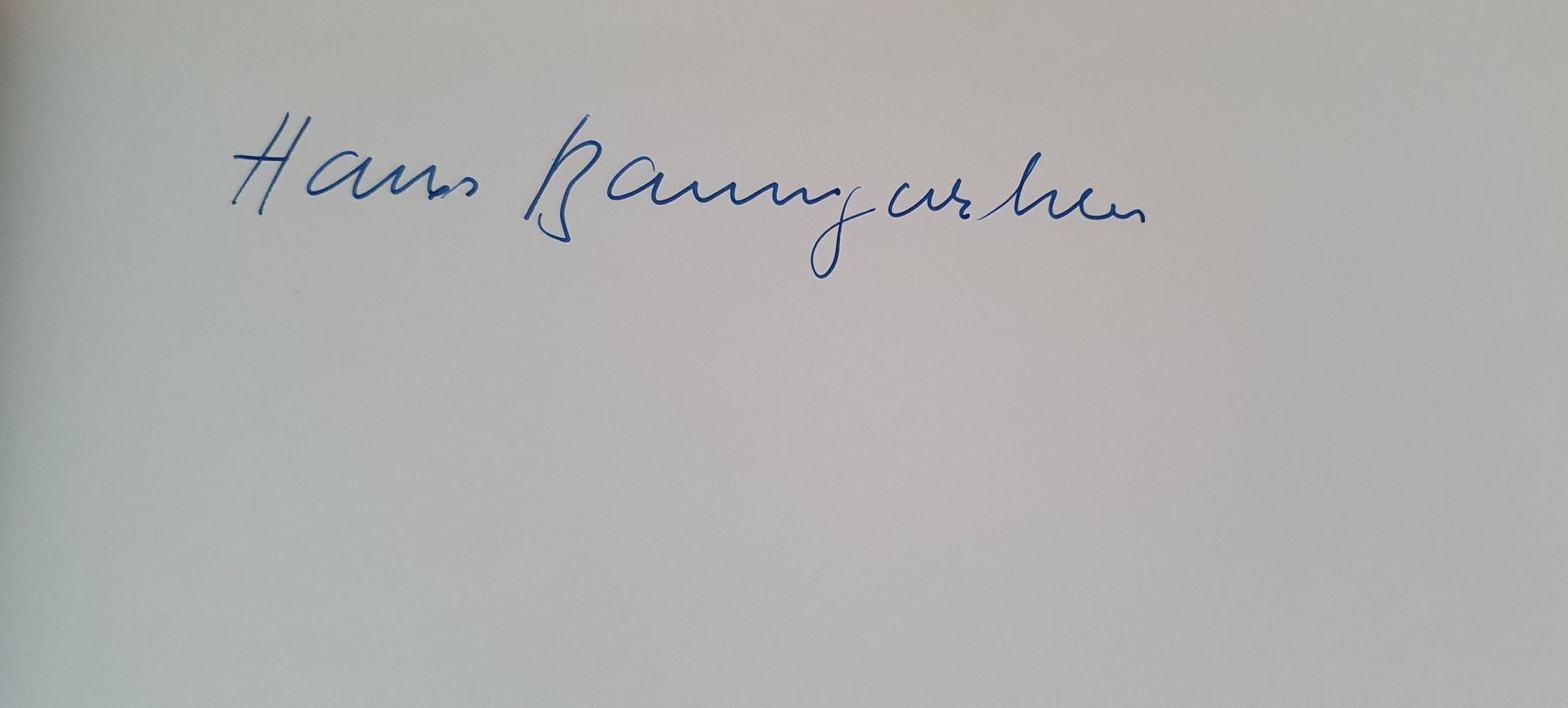 Libri: Handsigniertes Buch: Hans Baumgartner – Usato da Kreuzlingen venduto da Rschweiz1 2