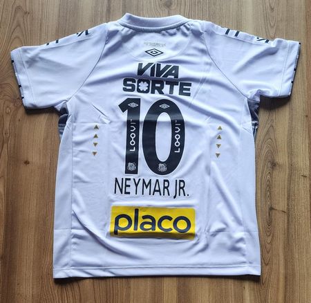 Umbro Kinder Trikot FC Santos Neymar JR. #10,Gr.164 & S, Neu
