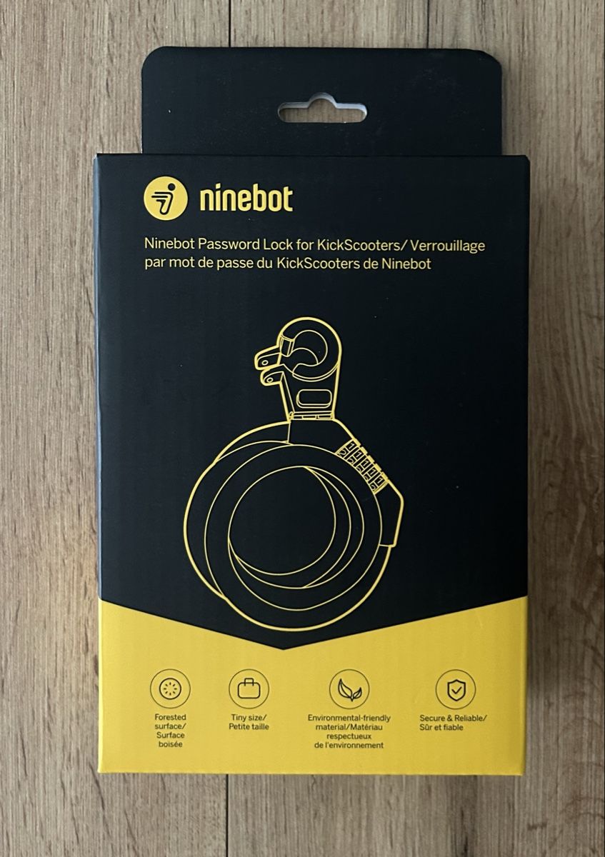 Lucchetti: Cadenas Trottinette Ninebot à code Neuf – Nuovo e nell'imballaggio originale da Monthey venduto da Nunodnf