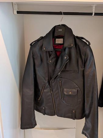 Zara Faux Leather Jacket  Dark Brown/Black  Unworn