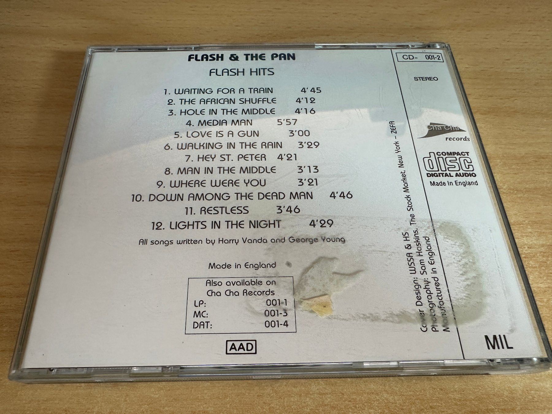 CD: L2 Flash & The Pan – Flash Hits – Usato da Rikon im Tösstal venduto da Alpenmutz 1