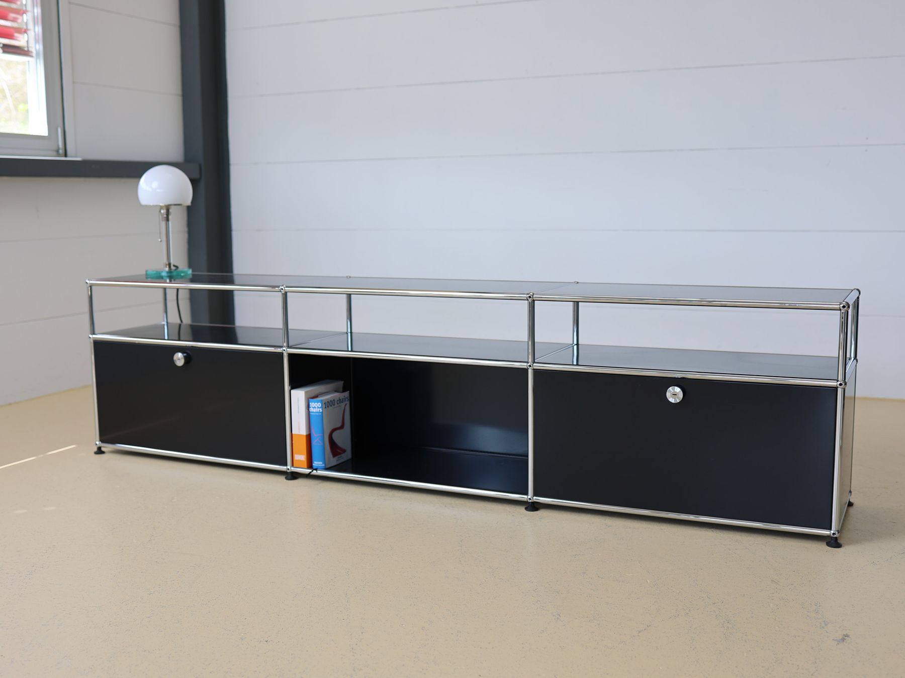 USM Commodes: USM Haller Lowboard | Graphitschwarz | Neuwertig – D'occasion à Meinisberg par atelier_TILIJA 5
