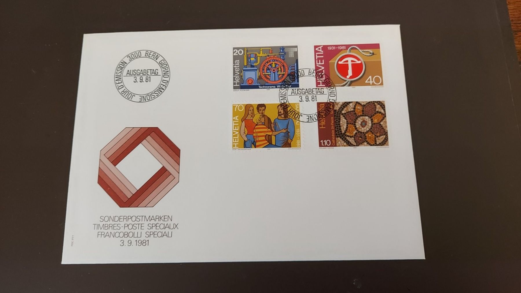 Tutti i francobolli: Erstagsbrief (FDC) – Nuovo (secondo la descrizione) da Wettingen venduto da Egro2