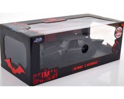 Batmobile mit Batman Figur, Batmobile mit Licht, Jada , 1:18