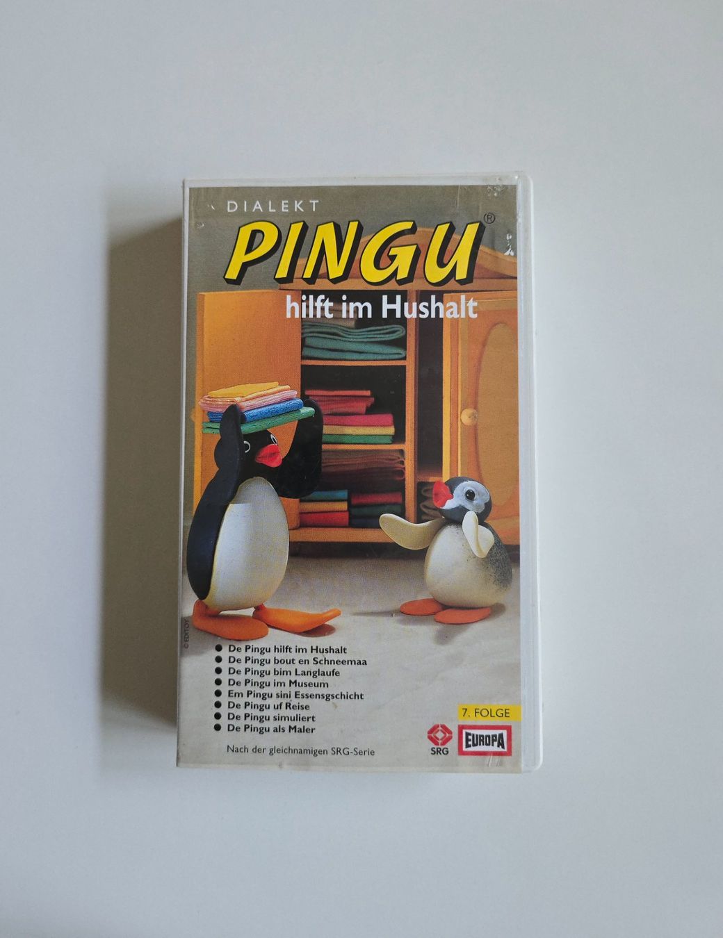 Tutti i VHS: VHS Pingu hilf im Hushalt – Usato da Dättlikon venduto da Wundertuete_