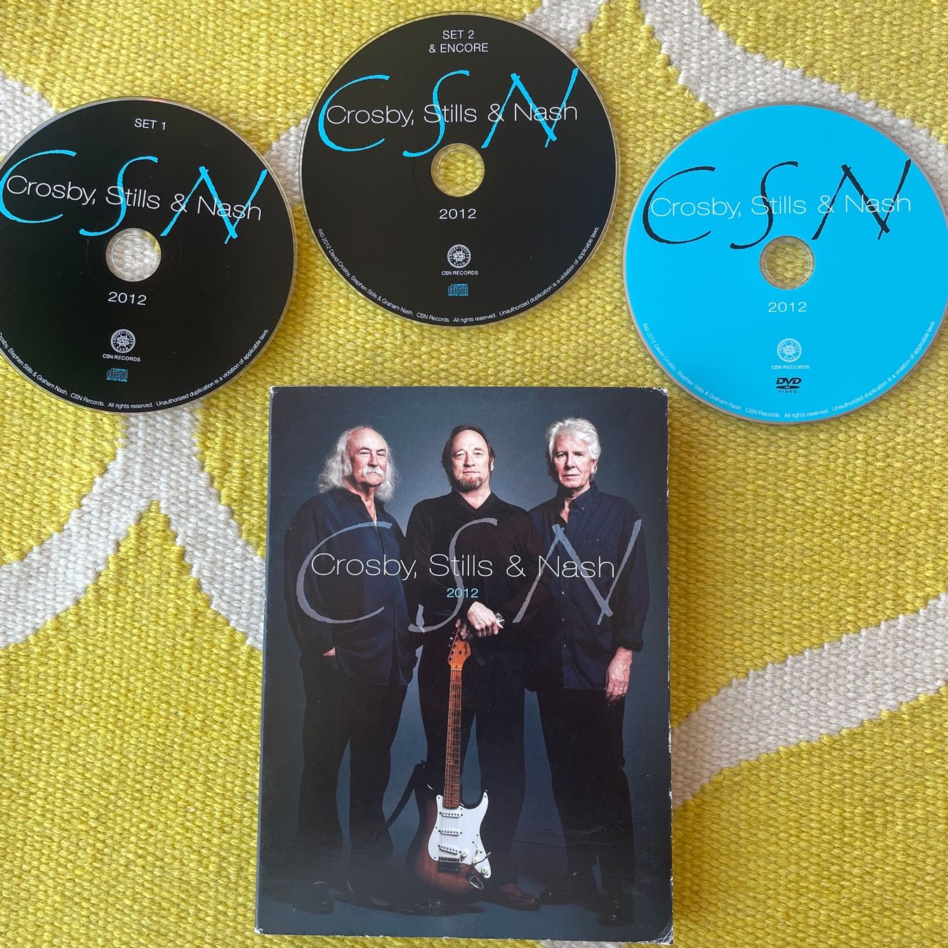 Alle DVDs: CROSBY STILLS&NASH-2DVD+CD 2012 (DIGIPACK) – Gebraucht aus Rorschacherberg von CD-Roli