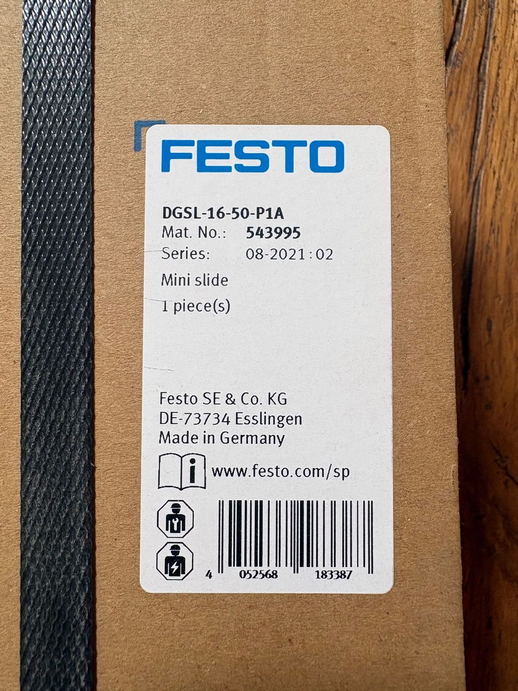 Sonstiger Industriebedarf: Mini-Schlitten DGSL-16-50-P1A – Neu und originalverpackt aus Hedingen von Luana02 1