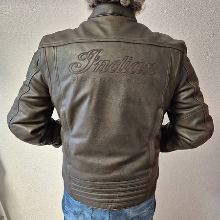 Indian Motorrad Lederjacke