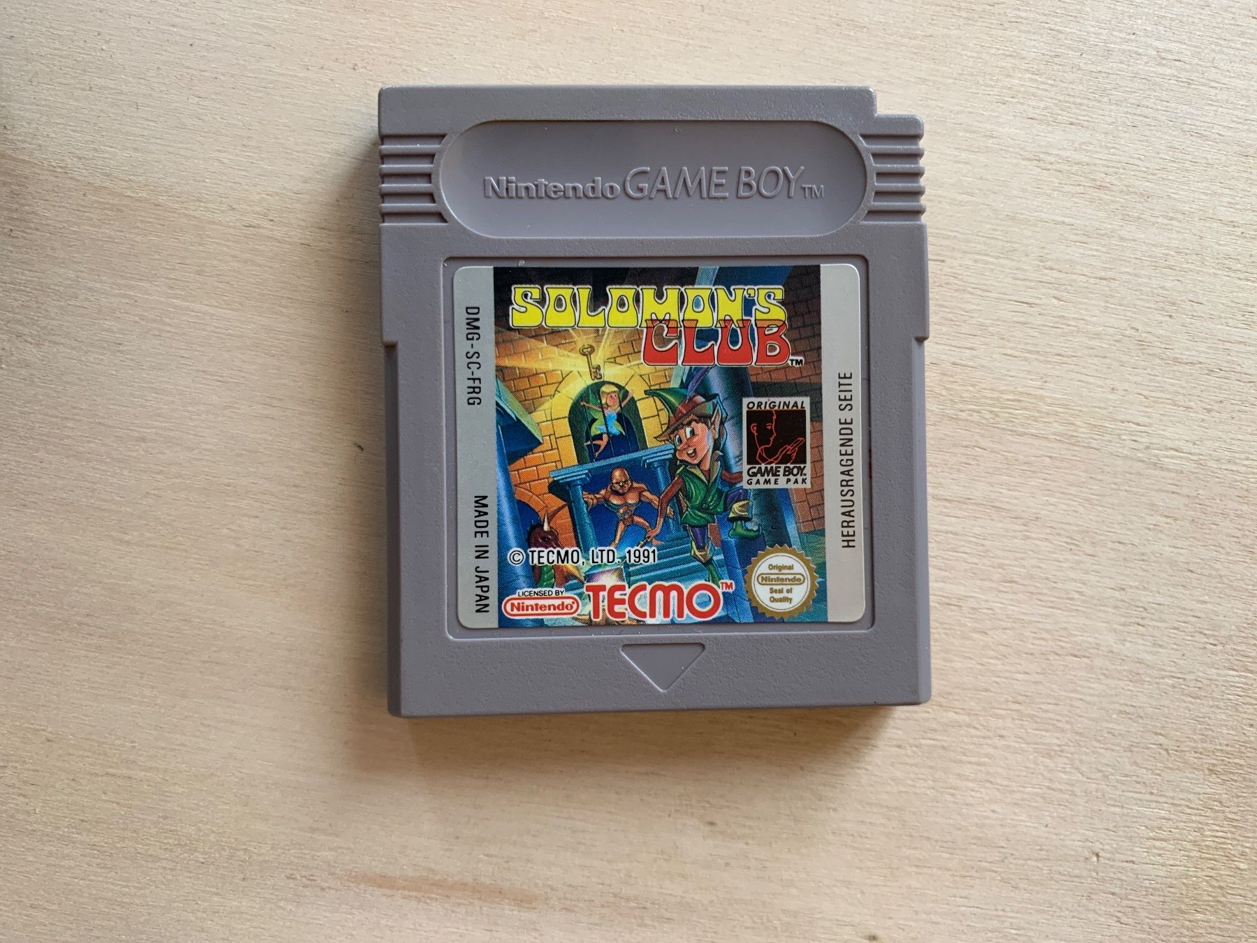 Spiele: Salomons Clubfür Gameboy – Gebraucht aus Gebenstorf von RetroFuture