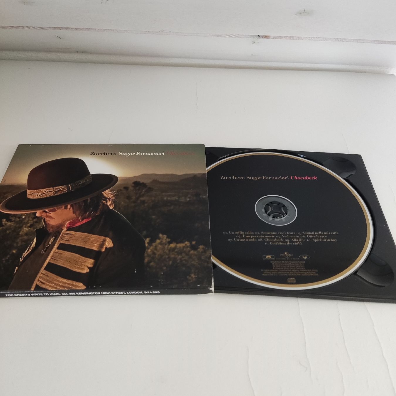CD: Zucchero Sugar Fornaciari CD – Usato da Schongau venduto da Retro_Shop 2