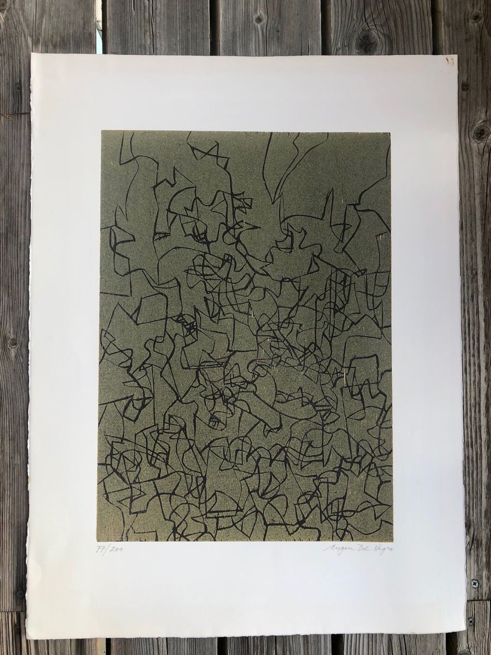 Grafiken & Lithographien: Druck von Eugen Del Negro – Gebraucht aus Winterthur von Barunggeli